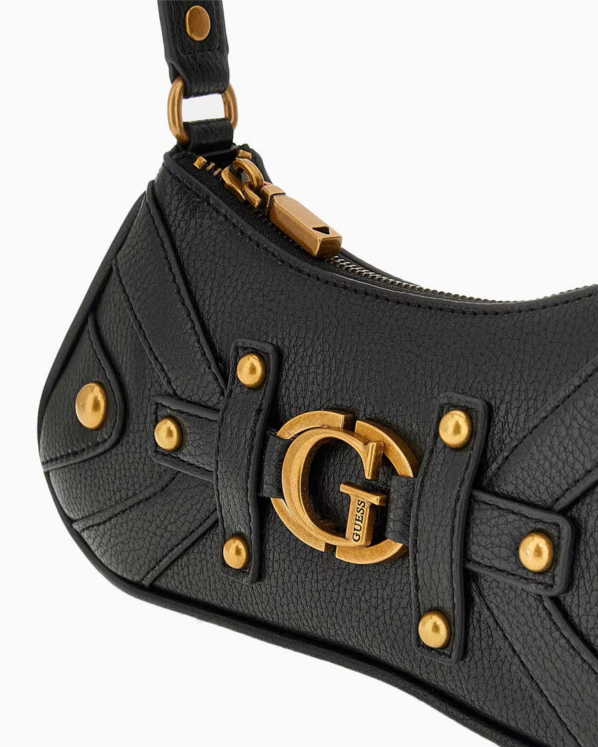 Guess Shoulder Zincir Detaylı Omuz Çantası Black