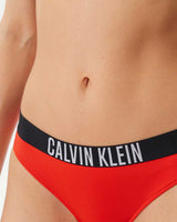 Calvin Klein Swim Brief ogolu Bikini Altı Flaming Chili