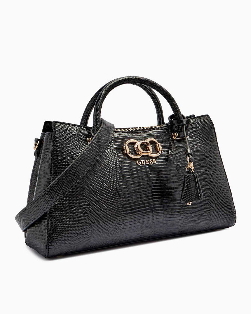 Guess Salinge Luxury Kadın Satchel Black