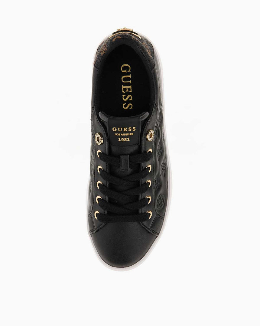 Guess Ronii Logo Detaylı Sneaker Black Brass