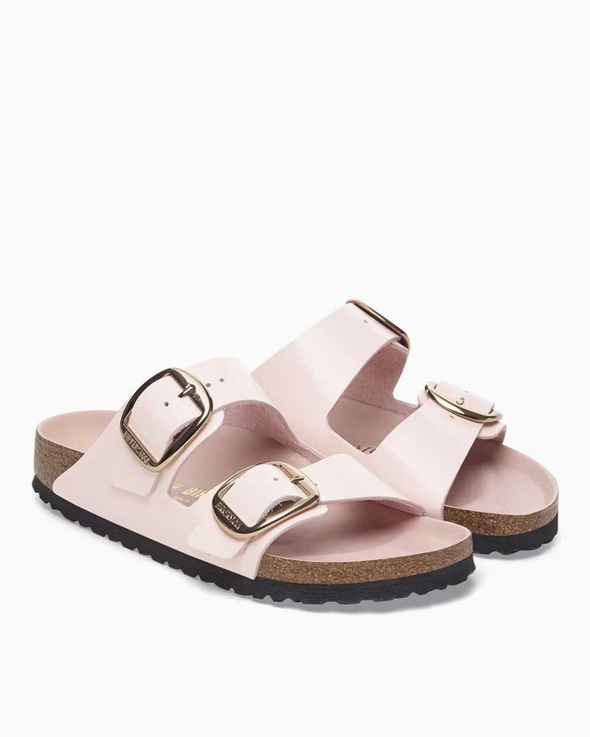 Birkenstock Arizona Big Buckle NL High Shine Kadın Terlik Light Rose