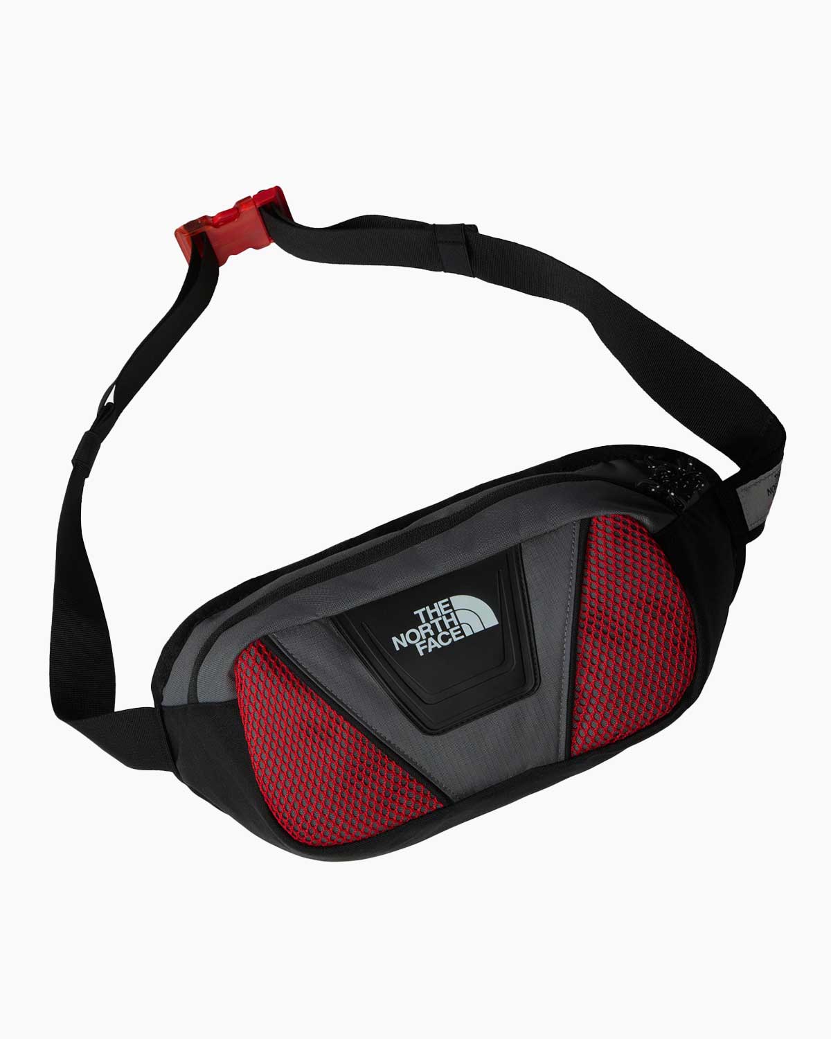 The North Face Hip Pack Bel Çantası Smoked Pearl/Tnf Red - ECANTA
