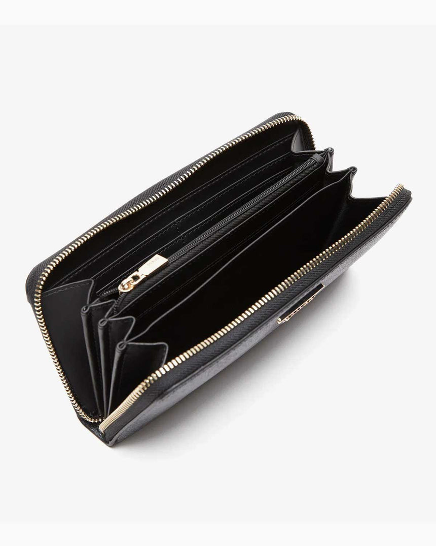 Guess Laurel Slg Large Kadın Cüzdanı Coal Logo