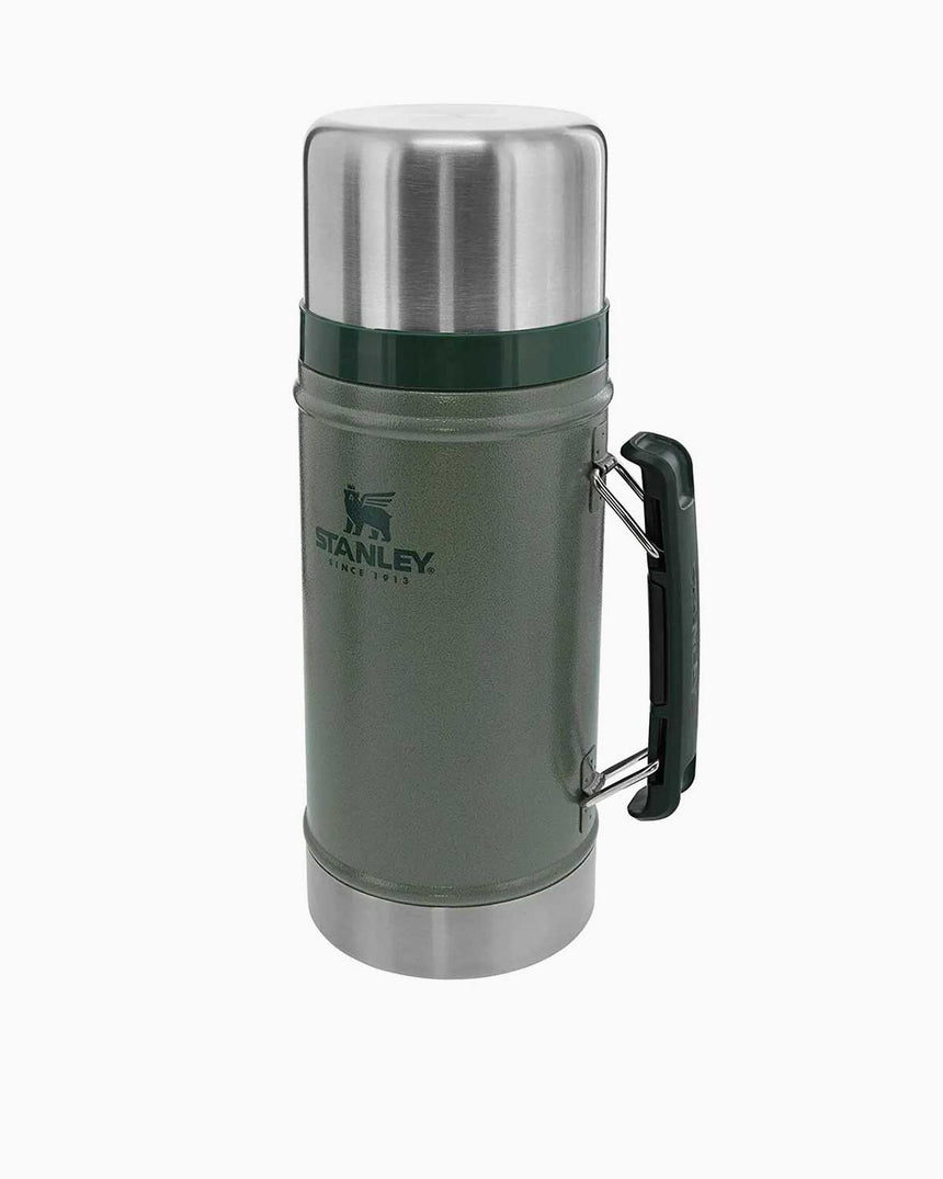 Stanley Efsane Klasik Seri-0.94 Litre Vakumlu Çelik Yemek Termosu Hammertone Green