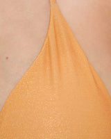 Guess Removable Padded Triangle Bikini Üstü Apricot Ice
