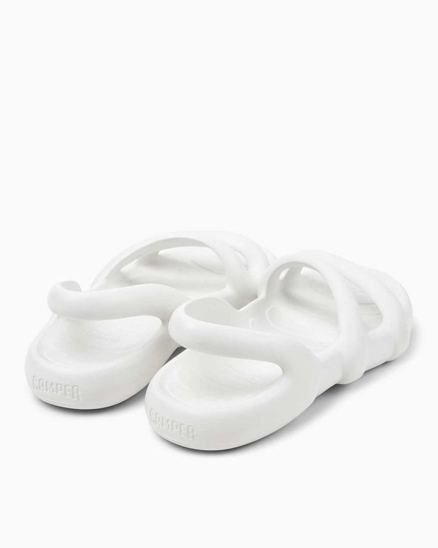 Camper Kobarah Flat Sandalet Beyaz