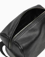 Calvin Klein Logo Emboss Dopp Kit Erkek Washbag Black