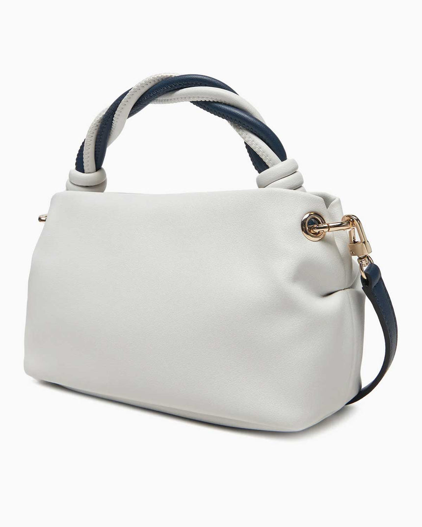 Guess Cruise Vibe Top Handle El Çantası White/Navy