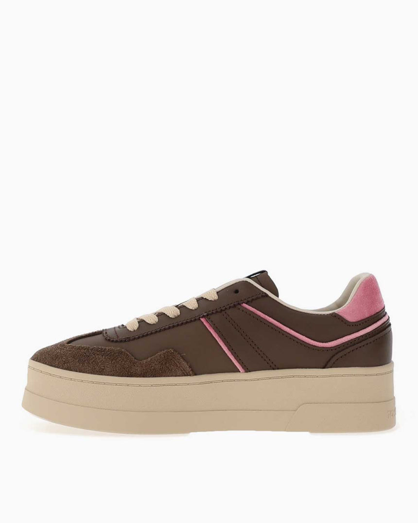 Tommy Hilfiger The Greenwich Flatform Tabanlı Kadın Sneaker Velvet Brown