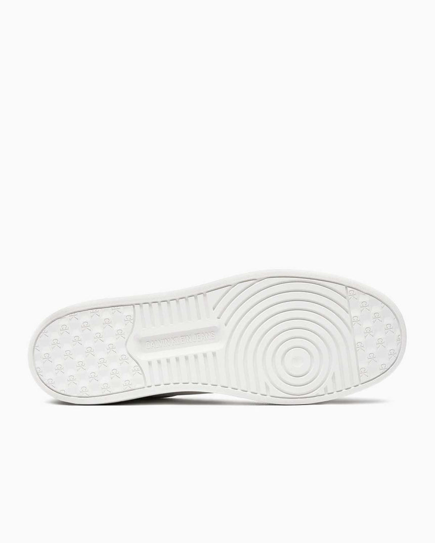 Calvin Klein Basket Cupsole Erkek Sneakers Triple Bright White