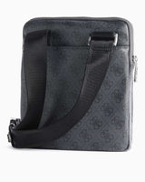 Guess Torino Monogram Logolu Çapraz Askılı Çanta Black