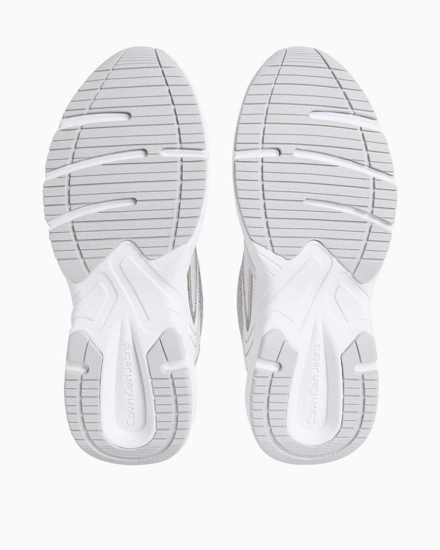 Calvin Klein Jeans Retro Tennis Logolu Sneaker Bright White/Silver