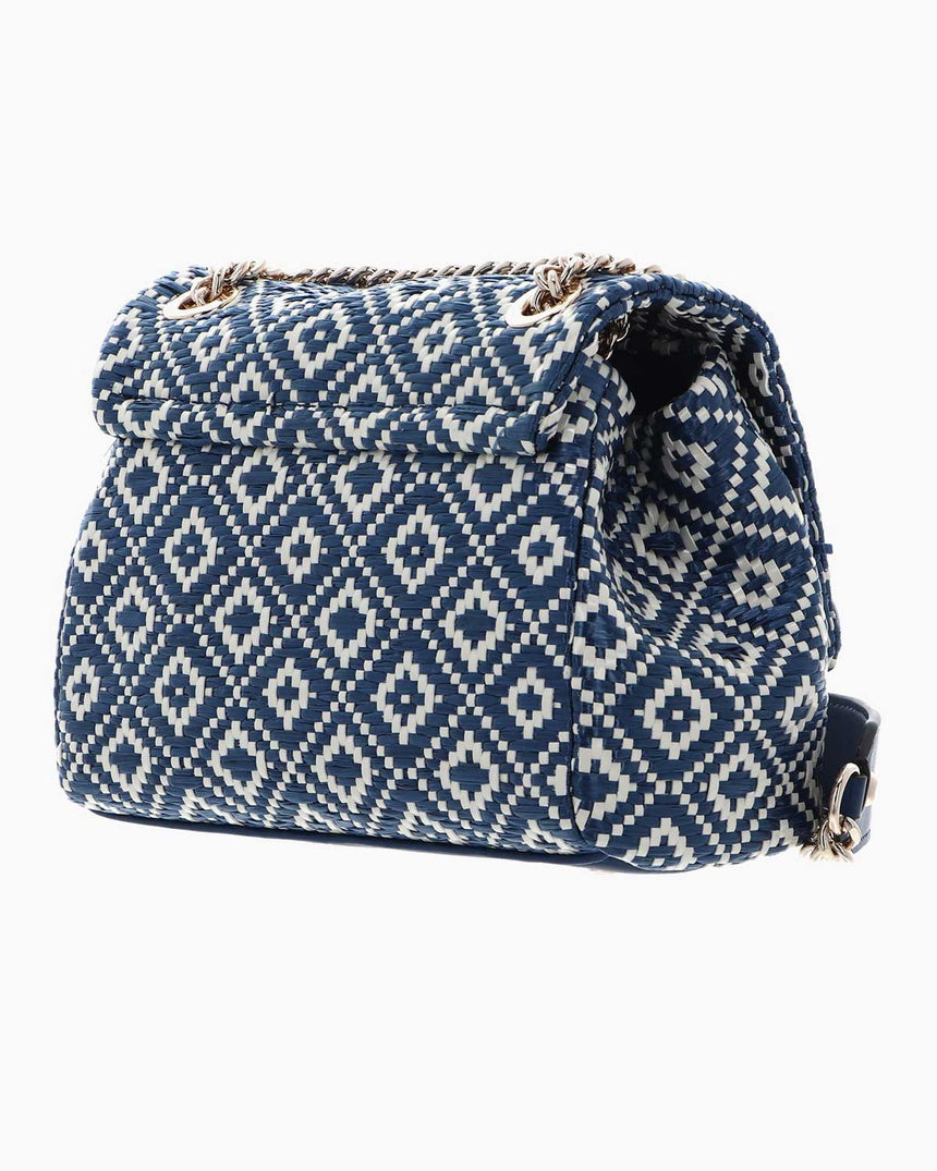 Guess Rianee Convertible Çapraz Askılı Çanta Blue