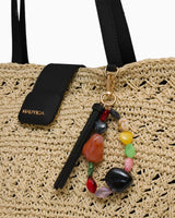 Nautica Taş Detaylı Kadın Plaj Çantası Açık Bej