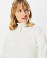 Guess New Allie Logo Şeritli Fermuarlı Sweatshirt Ocean Salt