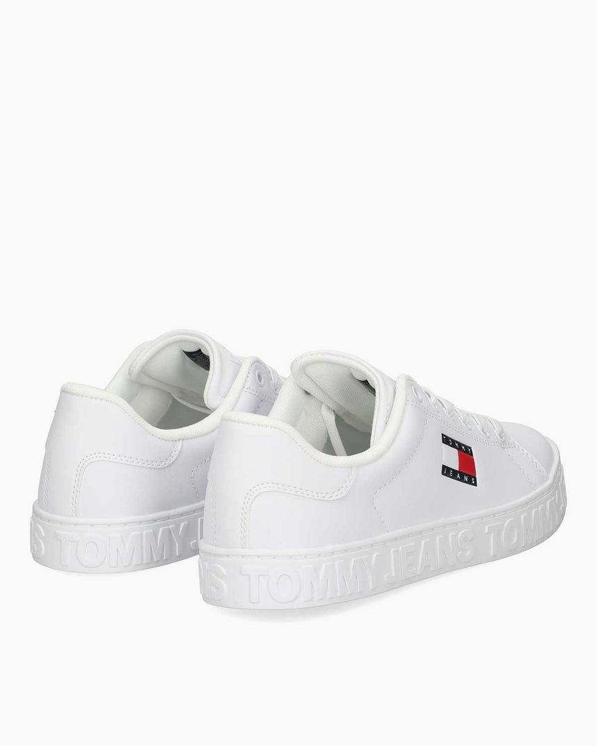 Tommy Hilfiger Jaz Logo Baskılı Taban Kadın Sneaker White