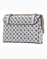 Guess Emilee Zincirli Mini Çapraz Askılı Çanta Stone Logo
