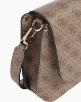 Guess Access Meridian II Kadın Omuz Çantası Latte Logo