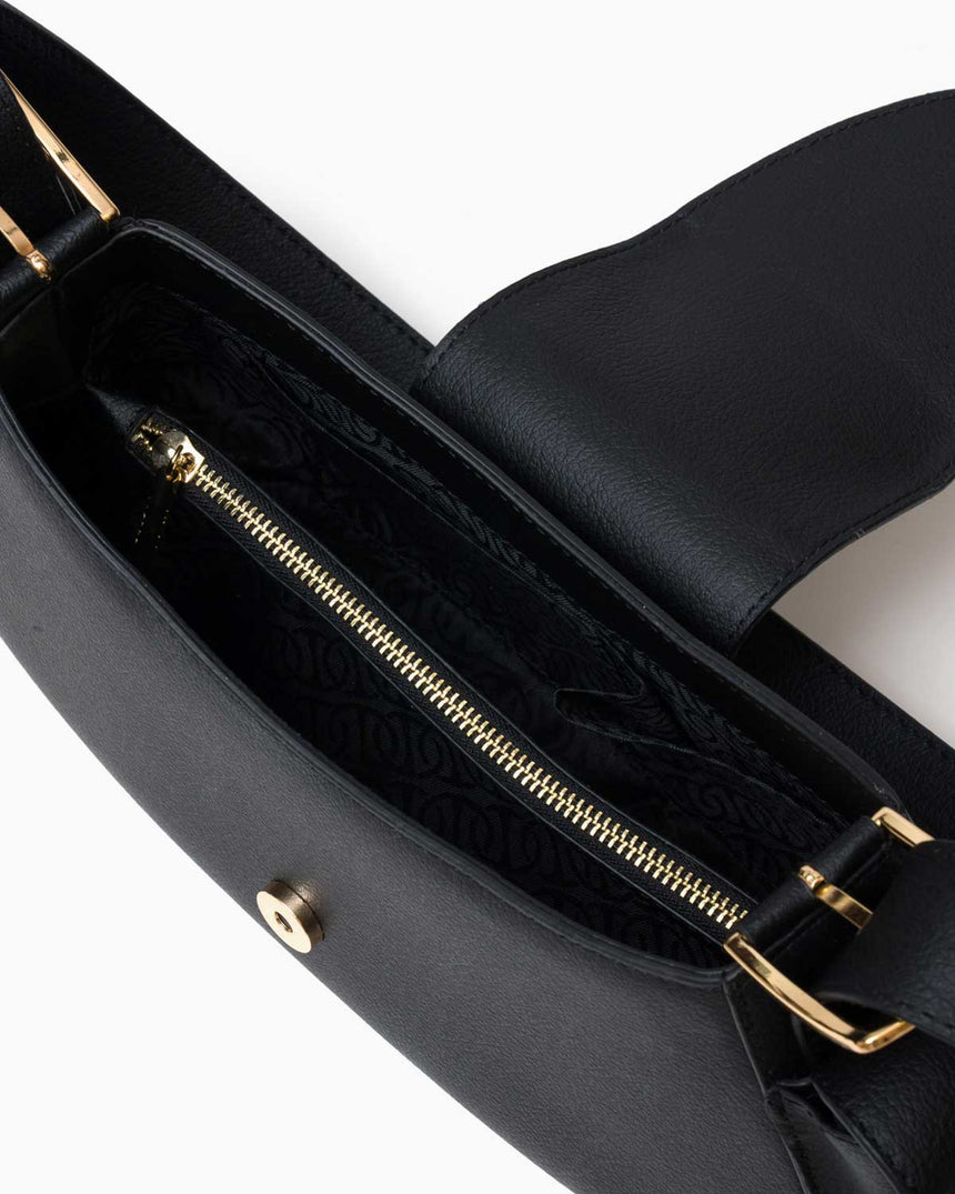 Us Polo Assn Mıknatıs Kapaklı El Çantası Siyah