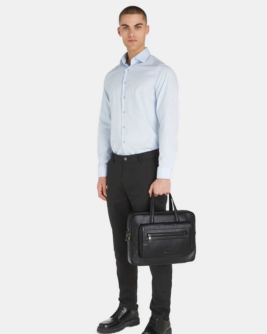 Calvin Klein Elevated 2G Laptop Ve Evrak Çantası Black