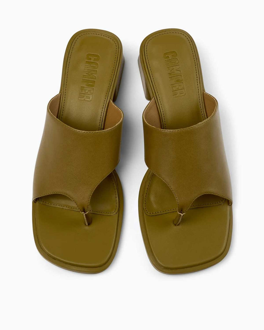 Camper Kora Topuklu Sandalet Yeşil