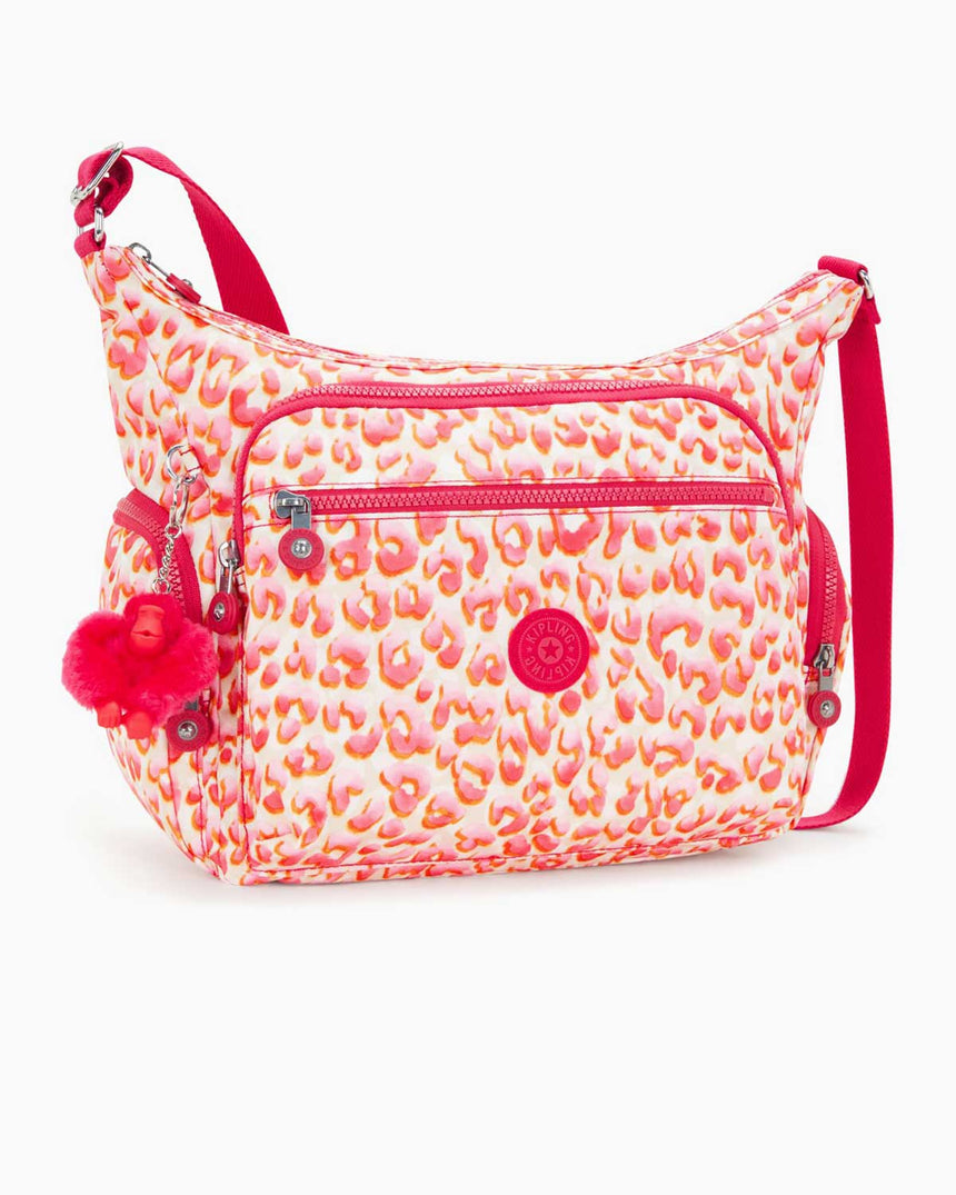 Kipling Gabbie Çapraz Askılı Kadın Çantası Latin Cheetah