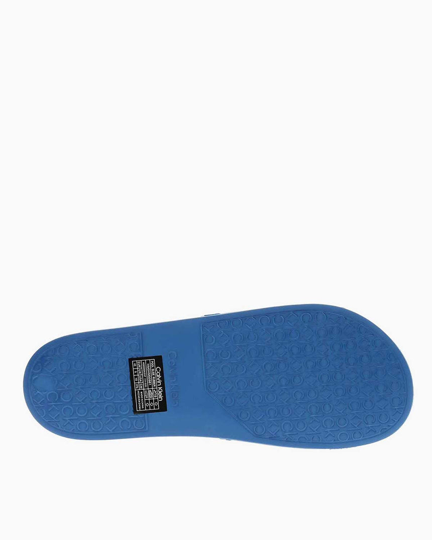 Calvin Klein Pool Slide Rubber Erkek Terlik Delta Blue