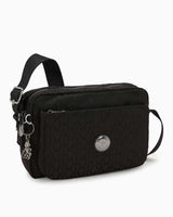 Kipling Abanu M Omuz Çantası BLACK SIGNATURE JQ