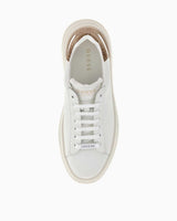 Guess Elba Logolu Sneaker White Beige Brown
