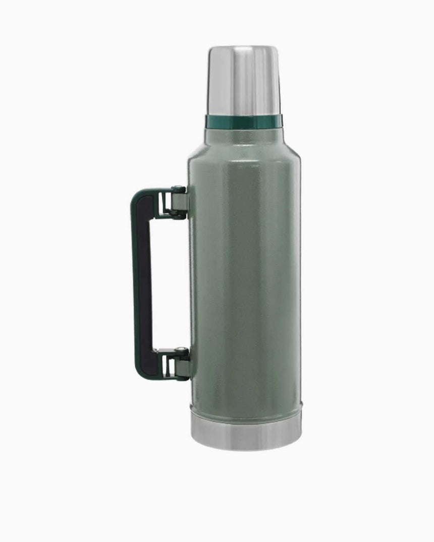 Stanley Efsane Klasik Seri-1.9 Litre Klasik Şişe, Vakumlu Çelik Termos Hammertone Green