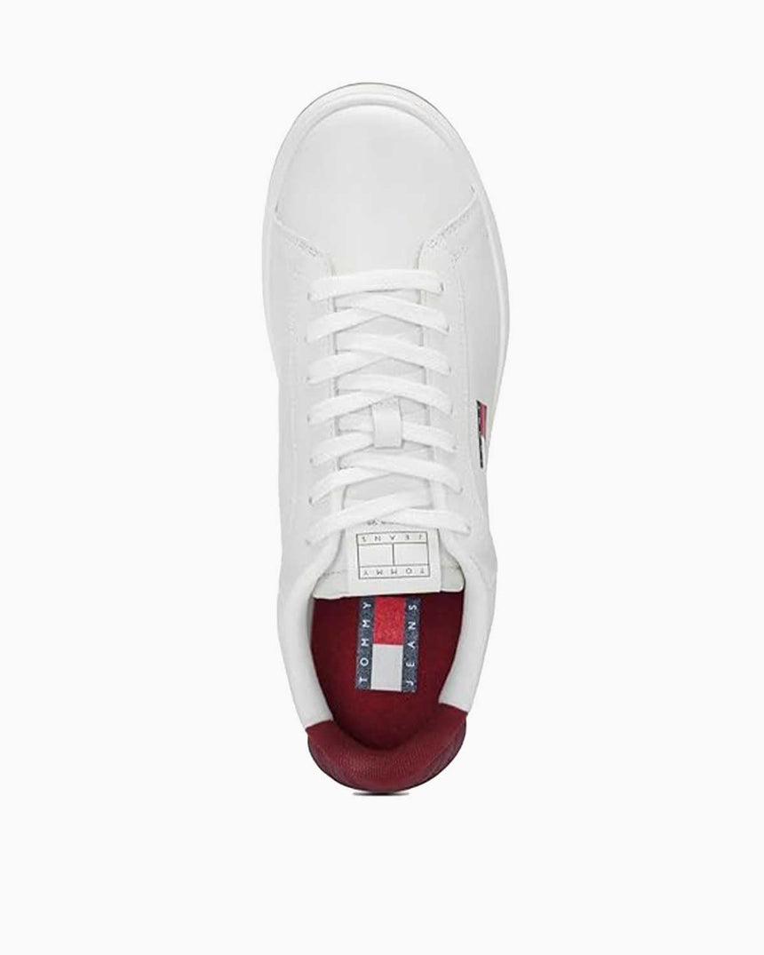 Tommy Hilfiger Archive 98' Elevated Erkek Sneaker Ivory/Deep Dahlia