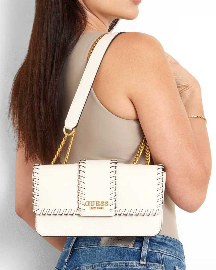 Guess Libera Flap Zincir Detaylı Çapraz Askılı Çanta