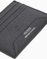 Guess Barcellona Torino Erkek Deri Kartlık Black