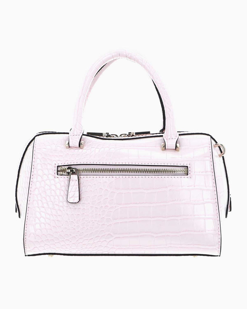 Guess Nelka Satchel El Çantası Pale Pink