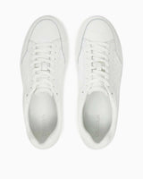Calvin Klein Düz Taban Monogram Logo Baskılı Erkek Sneaker Triple White Allover