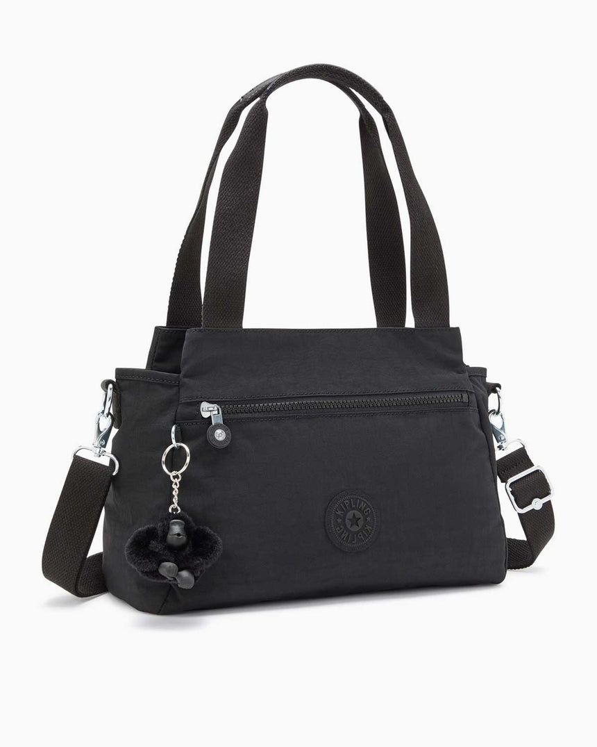 Kipling Elysia Basic Omuz Çantası Black Noir