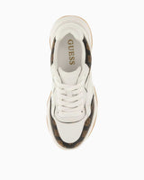 Guess Hapyy3 Kadın Sneaker White Brown