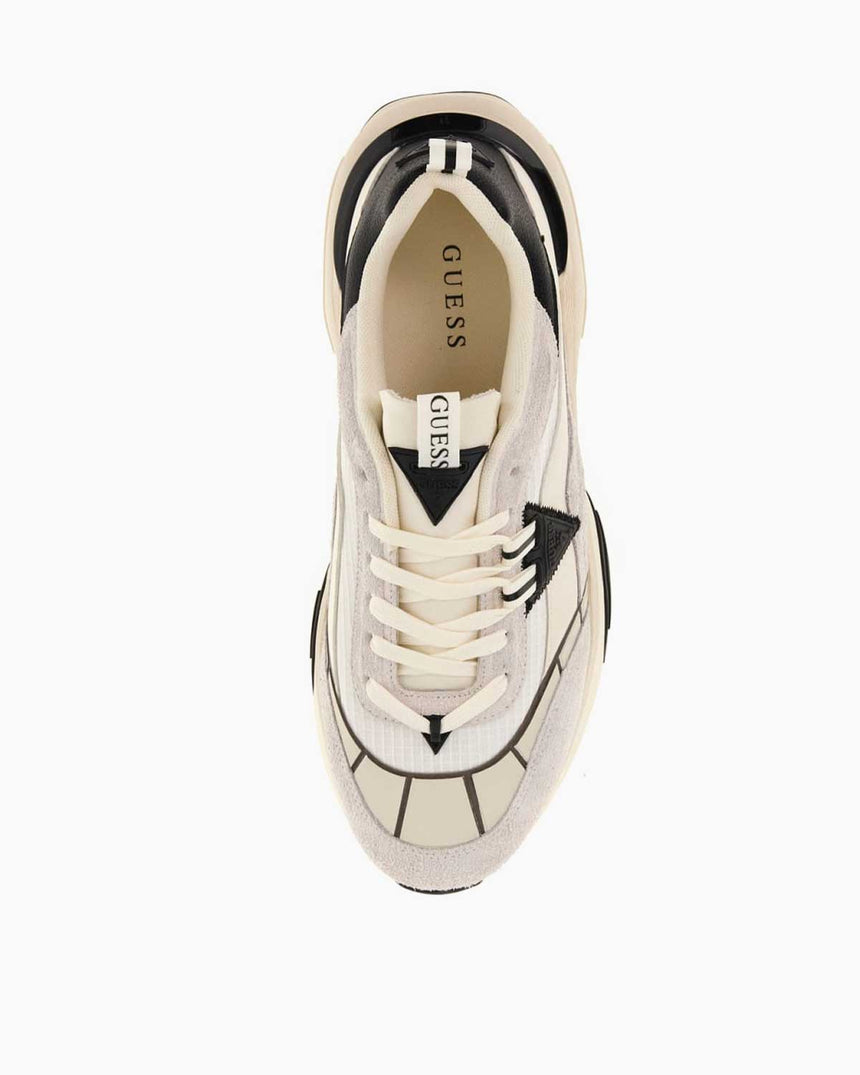 Guess Valencia Süet Detaylı Sneaker White / Black