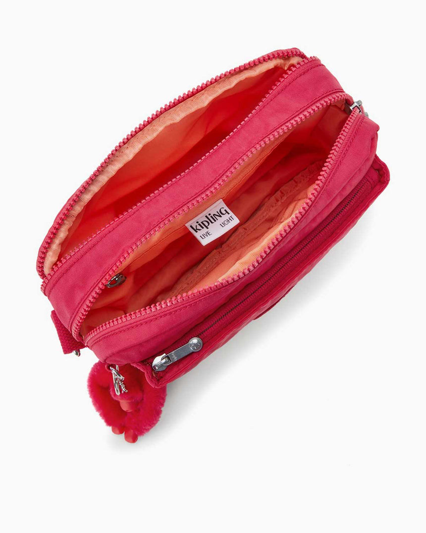 Kipling Abanu M Çapraz Askılı Kadın Çantası Confetti Pink