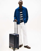 Tommy Hilfiger Suitcase Carry On Kabin Boy Valiz Space Blue
