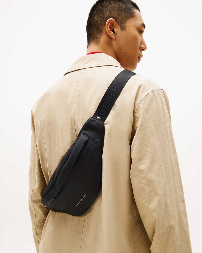 Tommy Hilfiger Repreve Bel Çantası Black