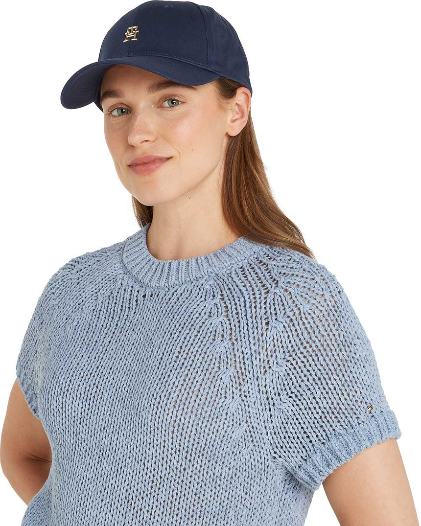 Tommy Hilfiger Elevated Chic Şapka Space Blue