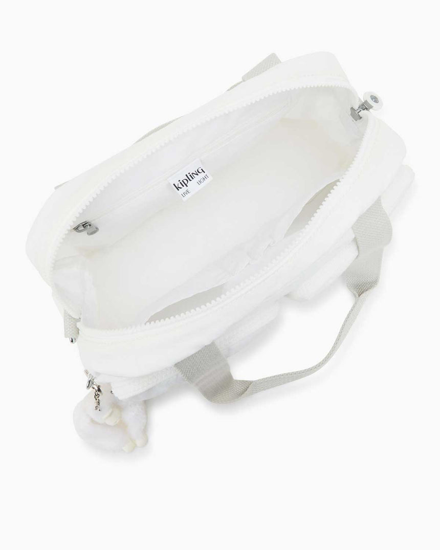 Kipling Cool Defea Omuz Çantası Pure Alabaster