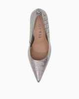 Guess Prindy Kadın Deri 4cm Topuklu Ayakkabı Grey