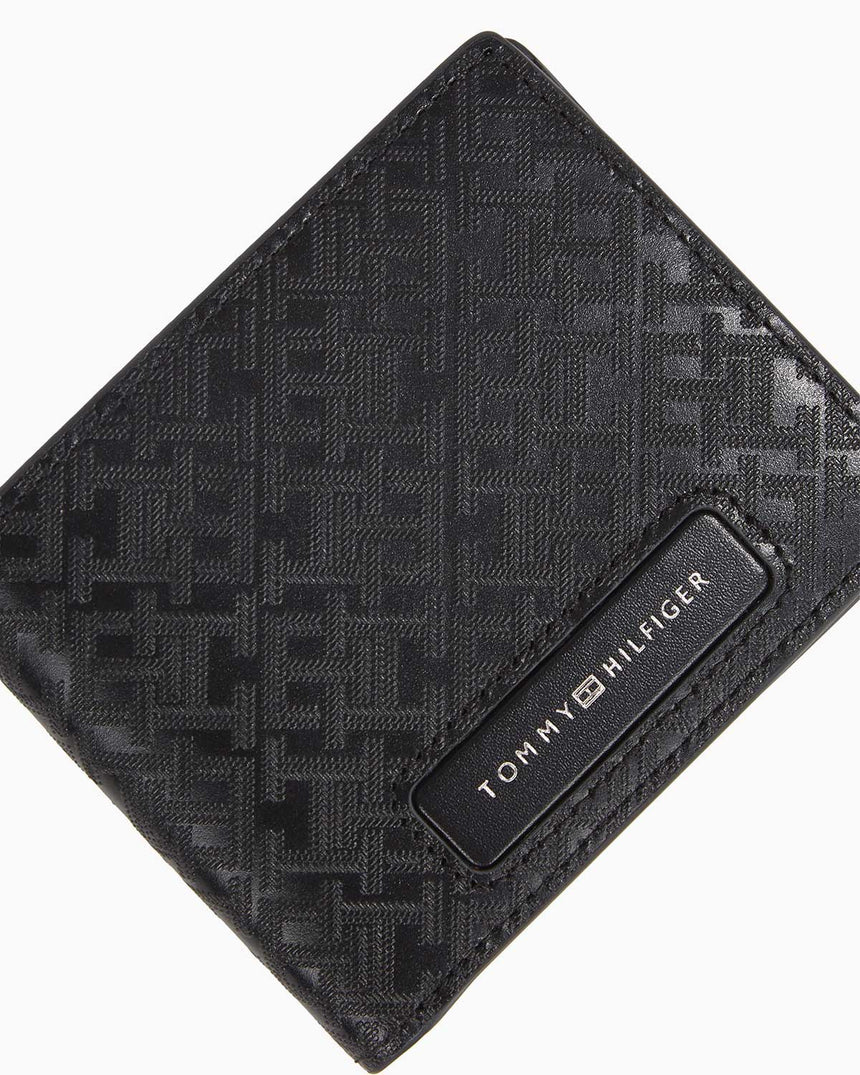 Tommy Hilfiger Th Monogram Bifold Cüzdan Black