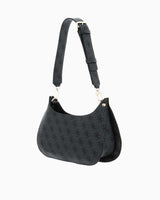 Guess Meridian Mini Bag El Çantası Coal Logo