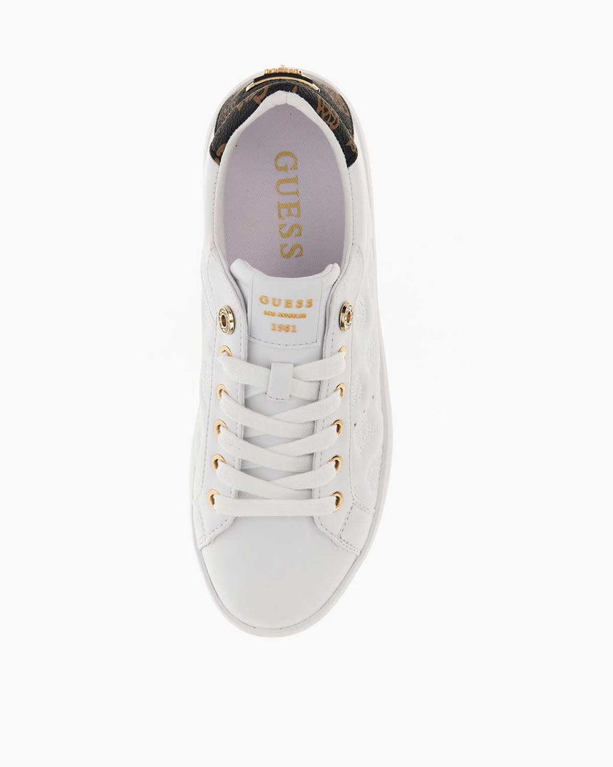 Guess Ronii Logo Detaylı Sneaker White