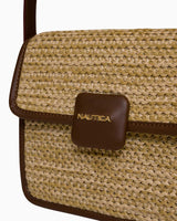 Nautica Logolu El Çantası Bej - Açık Kahve