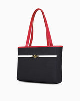 Us Polo Assn Gold Logo Detaylı Omuz Çantası Lacivert - Kırmızı - Beyaz