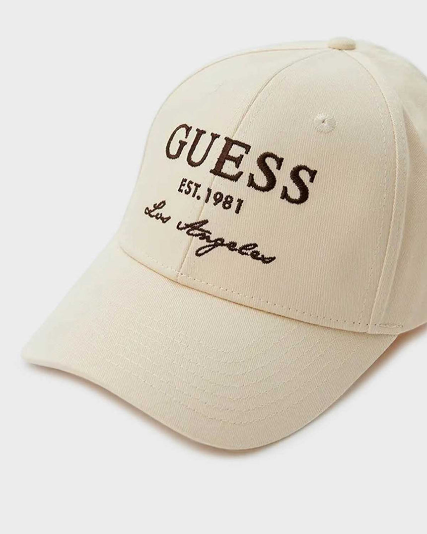 Guess Baseball Embroidered Logo Cap Ouicksand